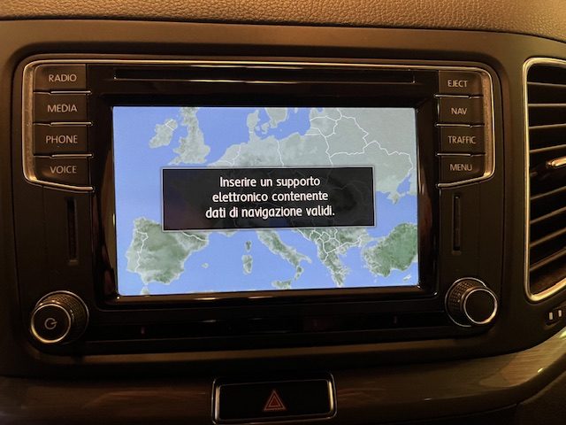 VOLKSWAGEN Sharan usata, con Sistema di navigazione