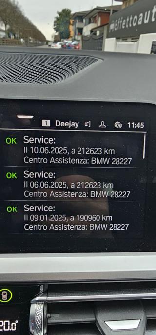 BMW 320 usata, con Filtro antiparticolato