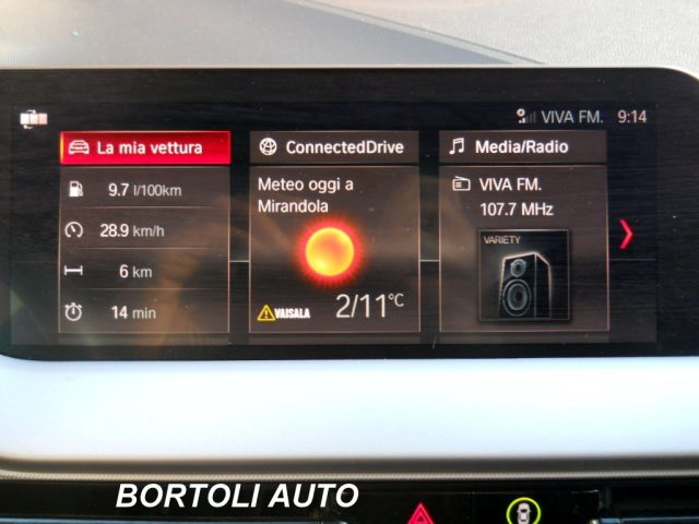 BMW 116 usata, con Touch screen