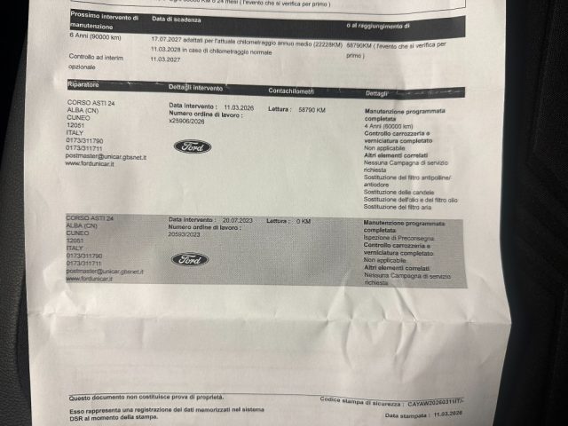 FORD Puma usata, con Volante in pelle