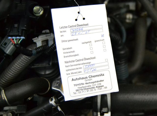 TOYOTA iQ usata, con Cronologia tagliandi