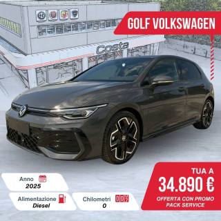 VOLKSWAGEN Golf 2.0 TDI 150 CV DSG SCR R-Line Plus