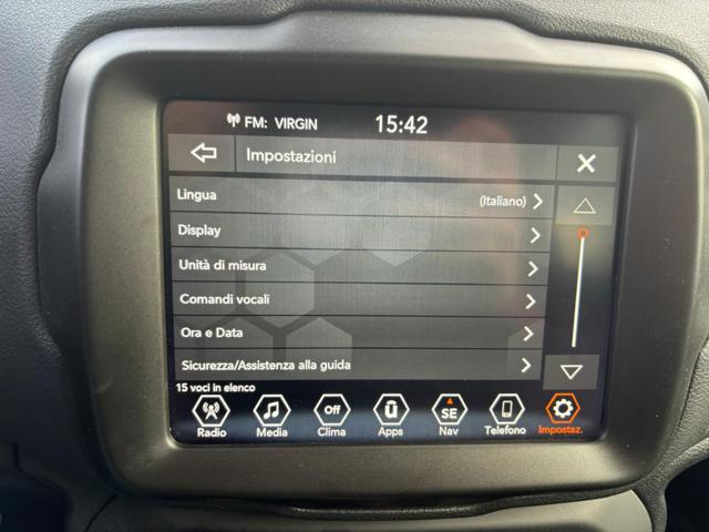 JEEP Renegade usata, con Bluetooth