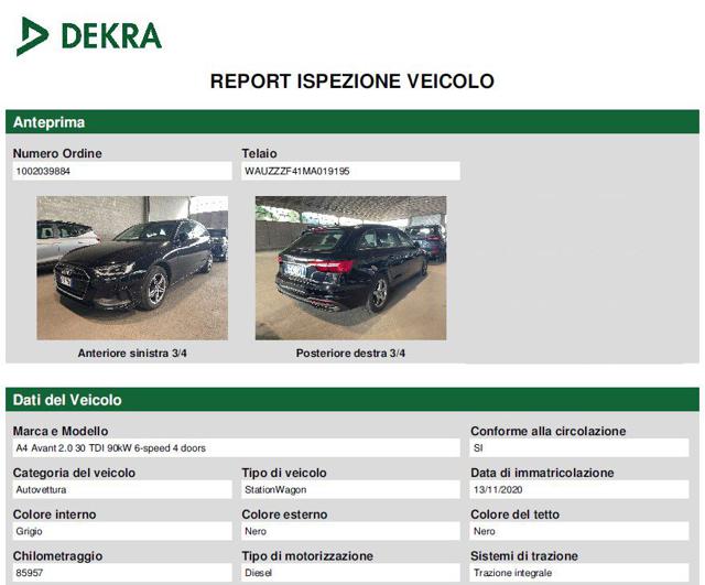 AUDI A4 usata, con Bracciolo