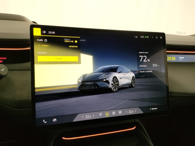 LOTUS Emeya usata, con Controllo elettronico della corsia