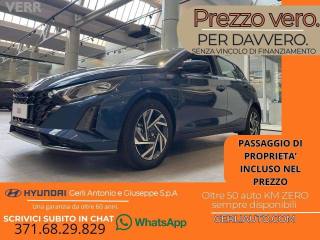 HYUNDAI i20 i20 1.0 t-gdi Connectline 90cv mt KM ZERO PREZZO R