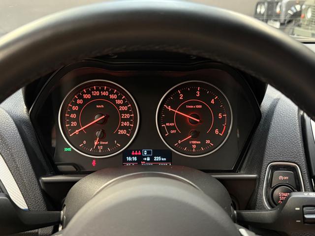 BMW 116 usata, con Luci diurne LED