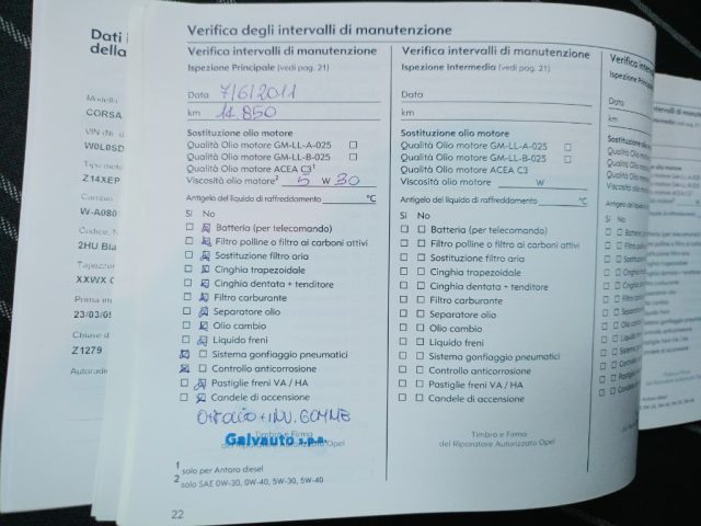 OPEL Corsa usata, con Isofix