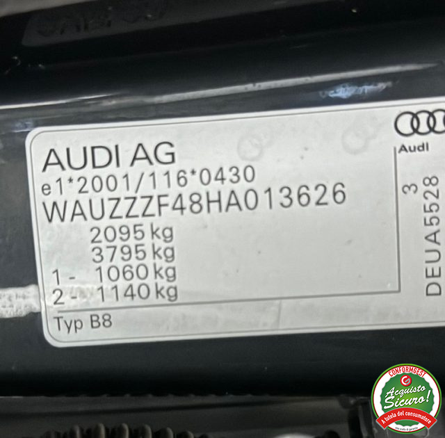 AUDI A4 usata, con Sedile posteriore sdoppiato