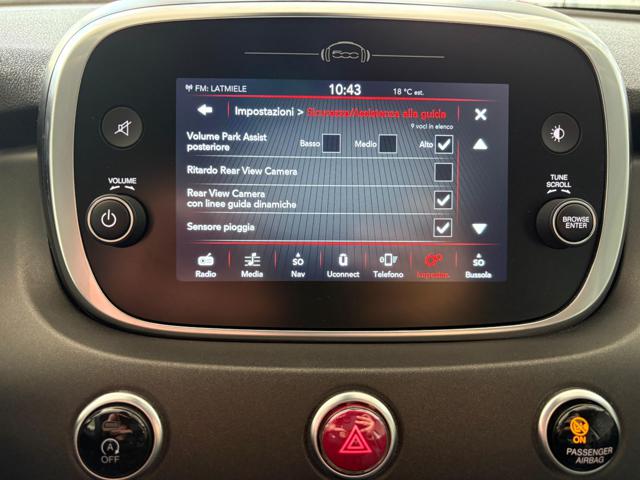 FIAT 500X usata, con Volante in pelle