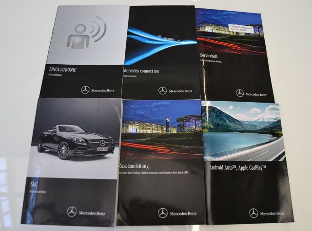 MERCEDES-BENZ SLC 300 usata, con Cronologia tagliandi