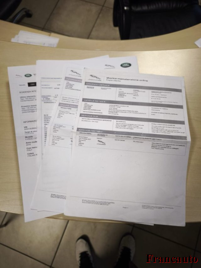 JAGUAR F-Pace usata, con Cruise Control