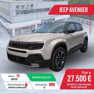 JEEP Avenger 1.2 Turbo 100 CV MHEV Summit