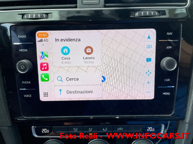 VOLKSWAGEN Golf Variant usata, con Volante in pelle