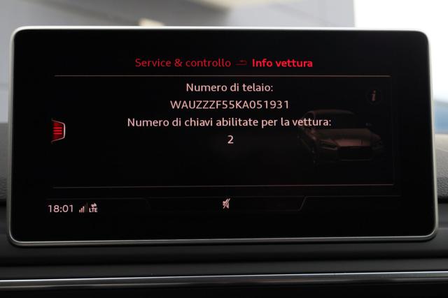 AUDI A5 usata, con Climatizzatore automatico, 2 zone