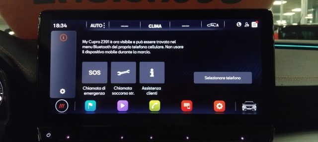 CUPRA Formentor usata, con Airbag testa