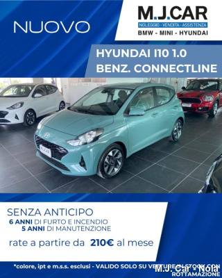 HYUNDAI i10 NUOVA I10 CONNECTLINE 1.0 BENZINA
