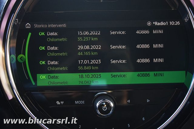 MINI Mini usata, con Sensore di pioggia