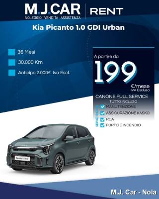 KIA Picanto 1.0 GDi 5 porte Urban