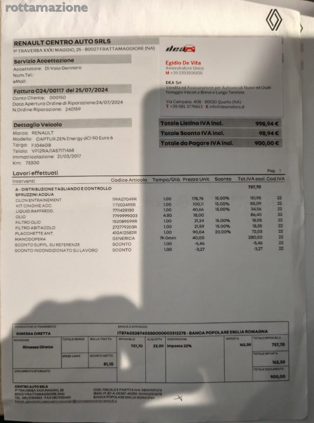 RENAULT Captur usata, con Sistema di navigazione