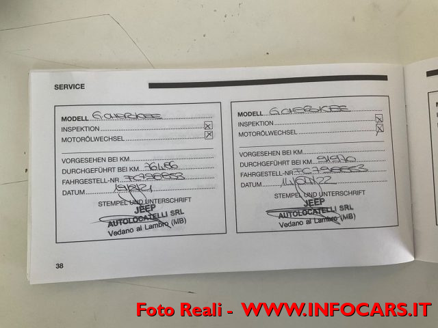 JEEP Grand Cherokee usata, con Luci diurne