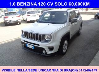 JEEP Renegade 1.0 BENZINA 120 CV T3 LIMITED SOLO 61.000 KM