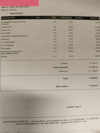 BMW X1 usata, con Airbag Passeggero