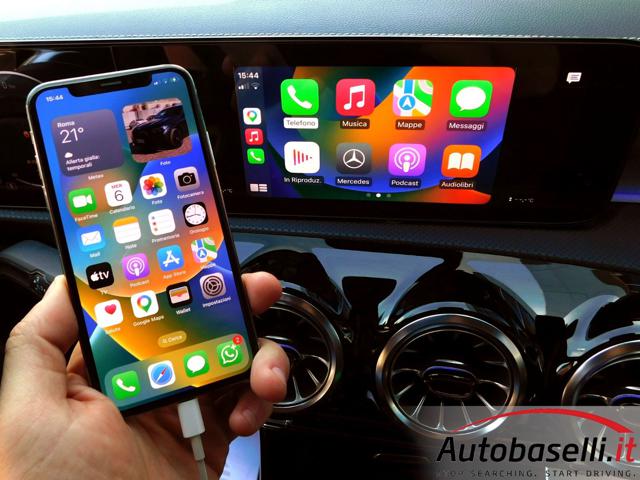 MERCEDES-BENZ A 180 usata, con Schermo multifunzione interamente digitale