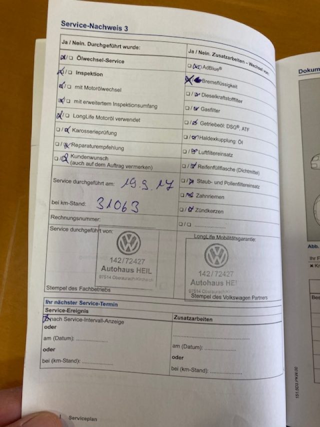 VOLKSWAGEN Maggiolino usata, con Sensore di pioggia