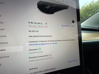 TESLA Model 3 usata, con MP3