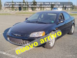 CHRYSLER Sebring 2.0 16V LE - 139000 km - perfetta - x export