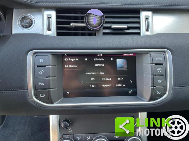 LAND ROVER Range Rover Evoque usata, con Touch screen