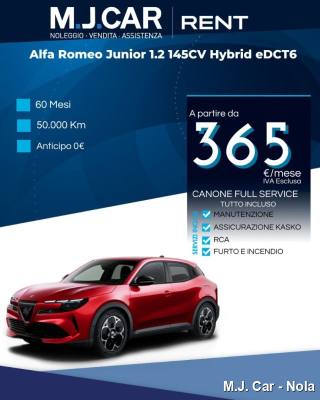 ALFA ROMEO Junior 1.2 145 CV Hybrid eDCT6
