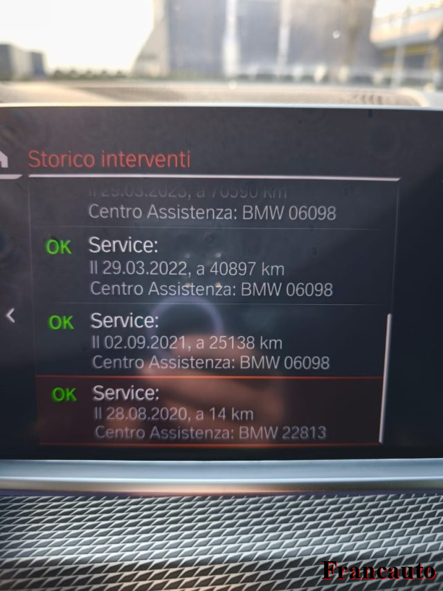 BMW X5 usata, con Cronologia tagliandi