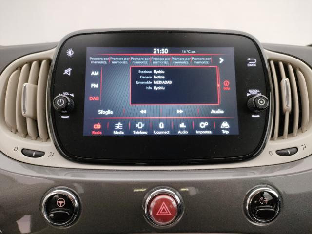 FIAT 500 usata, con Touch screen