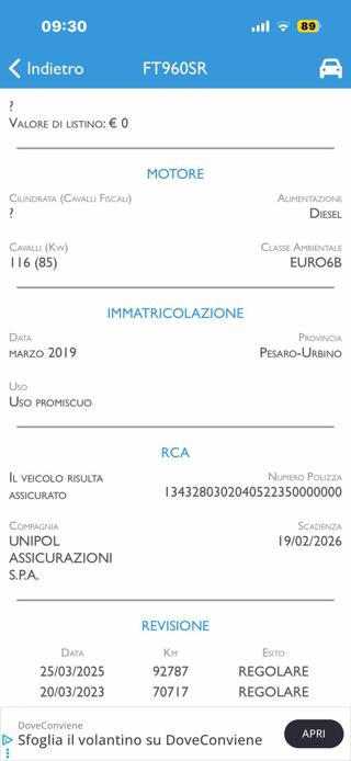 PEUGEOT Expert usata, con Airbag Passeggero