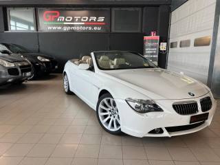 BMW Serie 6 i Cabrio 367CV ! 1 PROPRIETARIO ! BIANCA ORIGINAL