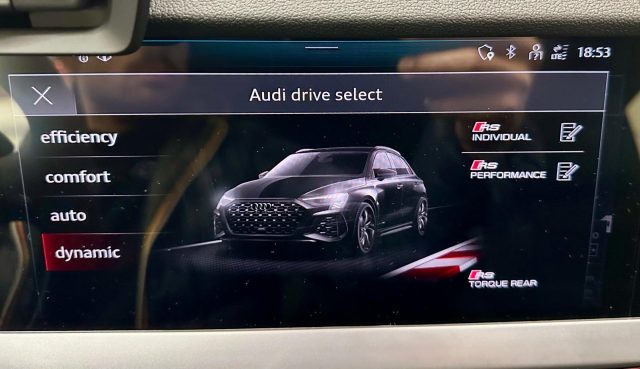AUDI RS3 usata, con Regolazione elettrica sedili