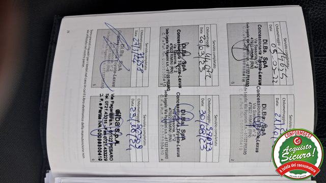 TOYOTA RAV 4 MY23 usata, con Cronologia tagliandi