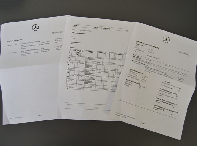 MERCEDES-BENZ CLA 200 usata, con Interni in pelle