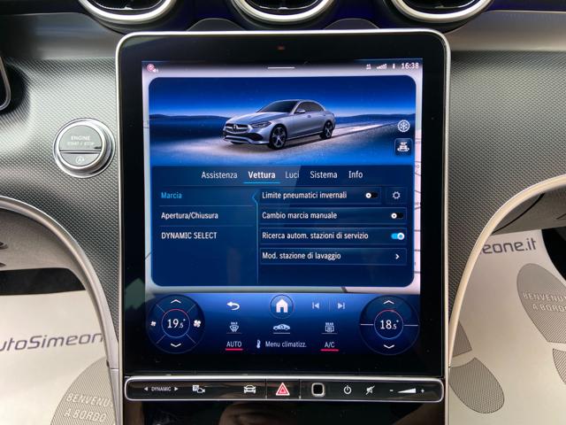MERCEDES-BENZ C 200 usata, con Monitoraggio pressione pneumatici