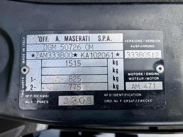 MASERATI Biturbo usata 13