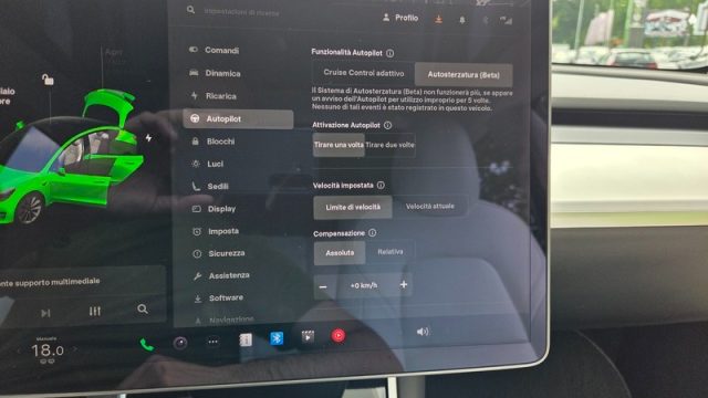TESLA Model 3 usata, con Fendinebbia