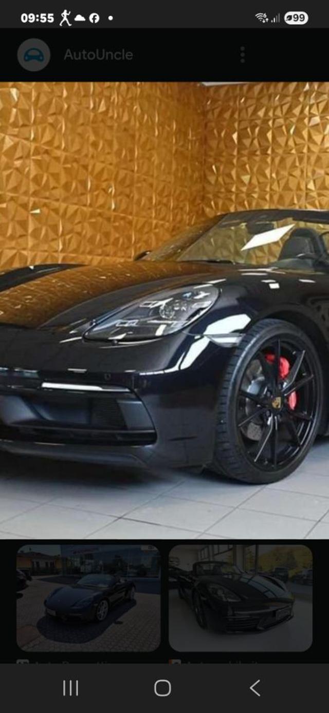PORSCHE 718 Spyder usata, con ABS