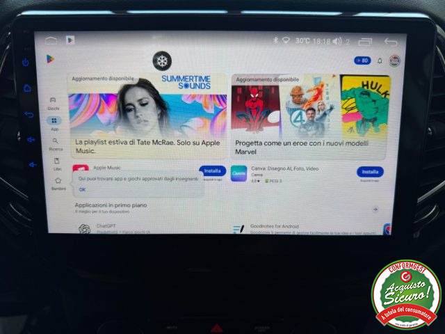 JEEP Compass usata, con Fendinebbia