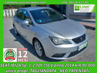 SEAT Ibiza 1.2 TDI 5P. Style 75CV - UNICO PROPR- NeoPatentati