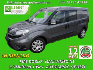 FIAT Doblo 1.6 MJT 105CV PL Combi Maxi N1 5POSTI