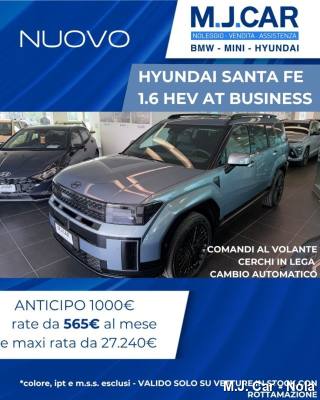 HYUNDAI Santa Fe 1.6 T-GDi HEV 2WD AT 5 posti BUSINESS