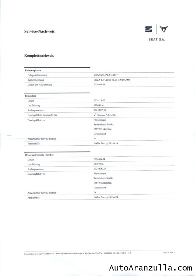 SEAT Ibiza usata, con Volante multifunzione