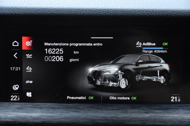 ALFA ROMEO Stelvio usata, con Touch screen